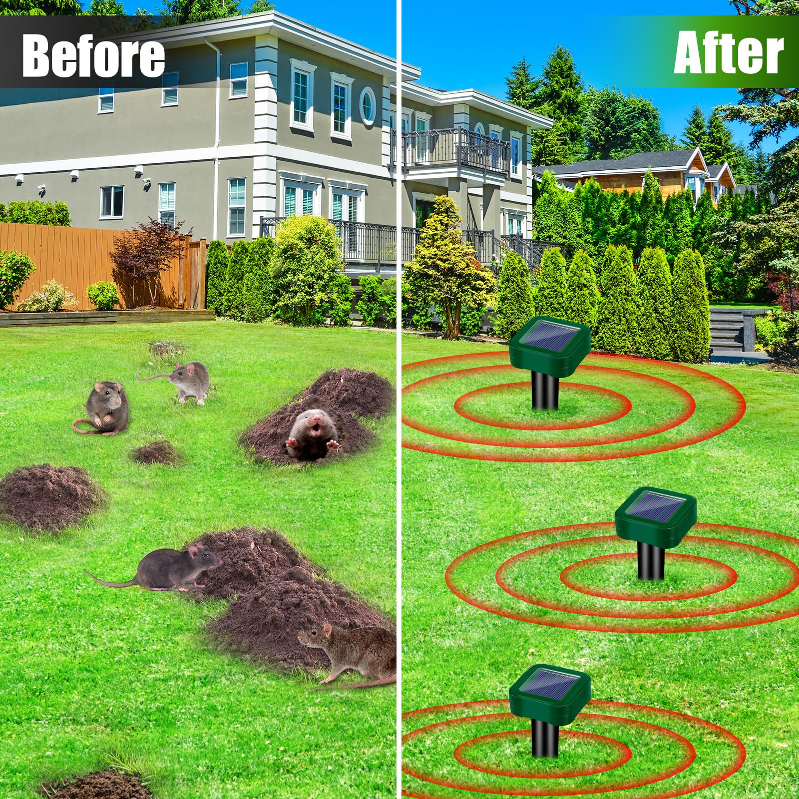 Lycxbfjia year-round outdoor protection for lawns and gardens.