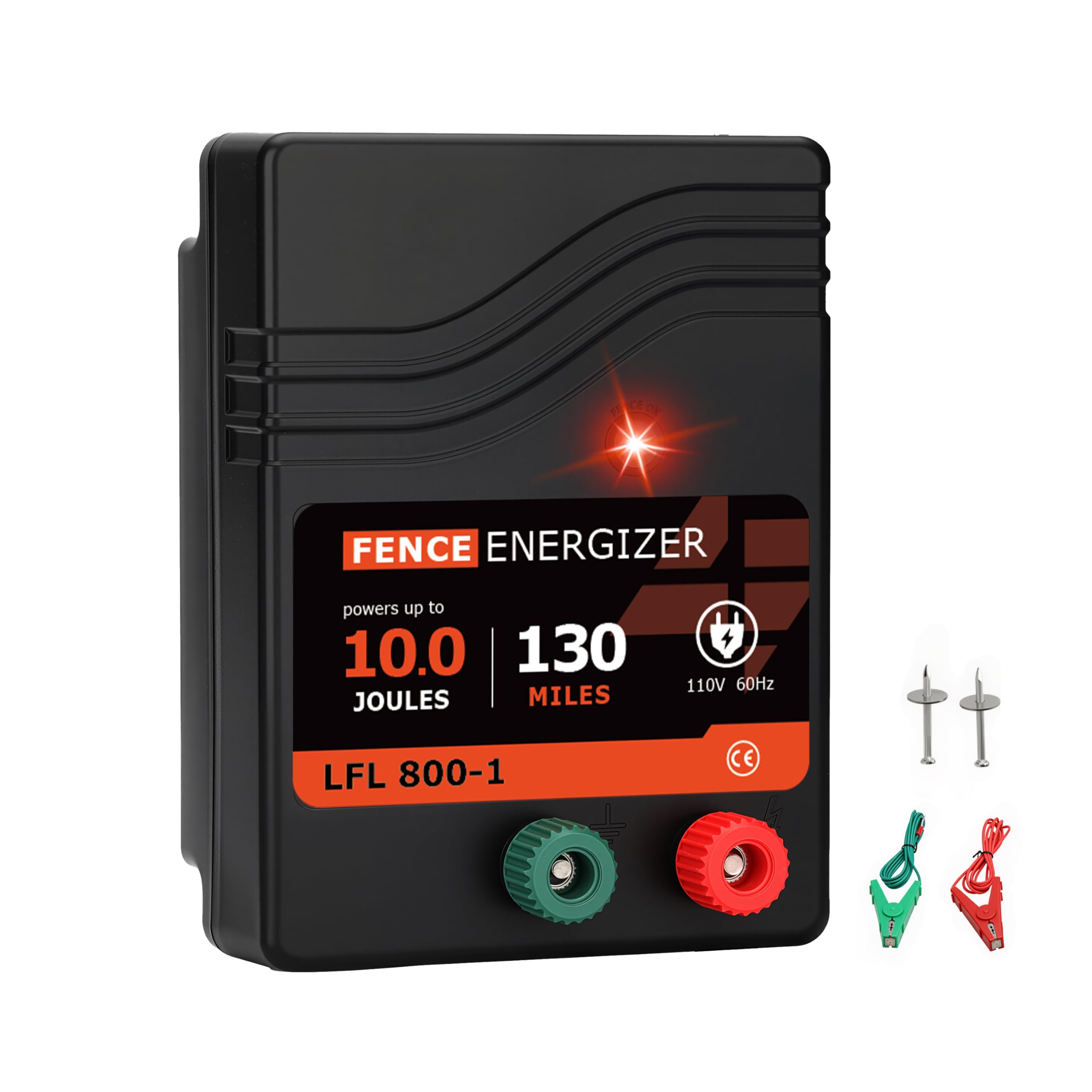 Lydite Fence electric charger delivering up to 130 miles of fencing protection for livestock