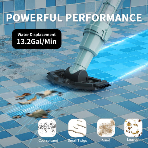 Lydsto S1 Lite 120-mesh filtration captures fine sand and debris efficiently.