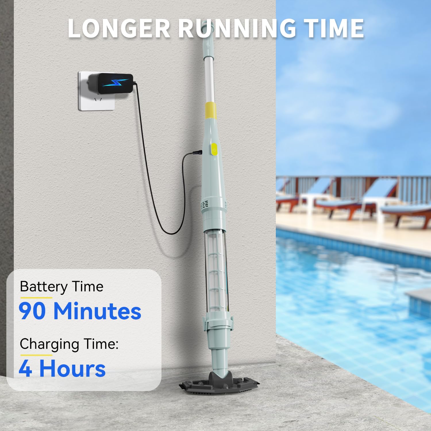 Lydsto S1 Lite lightweight handheld design for easy use in tight spaces.