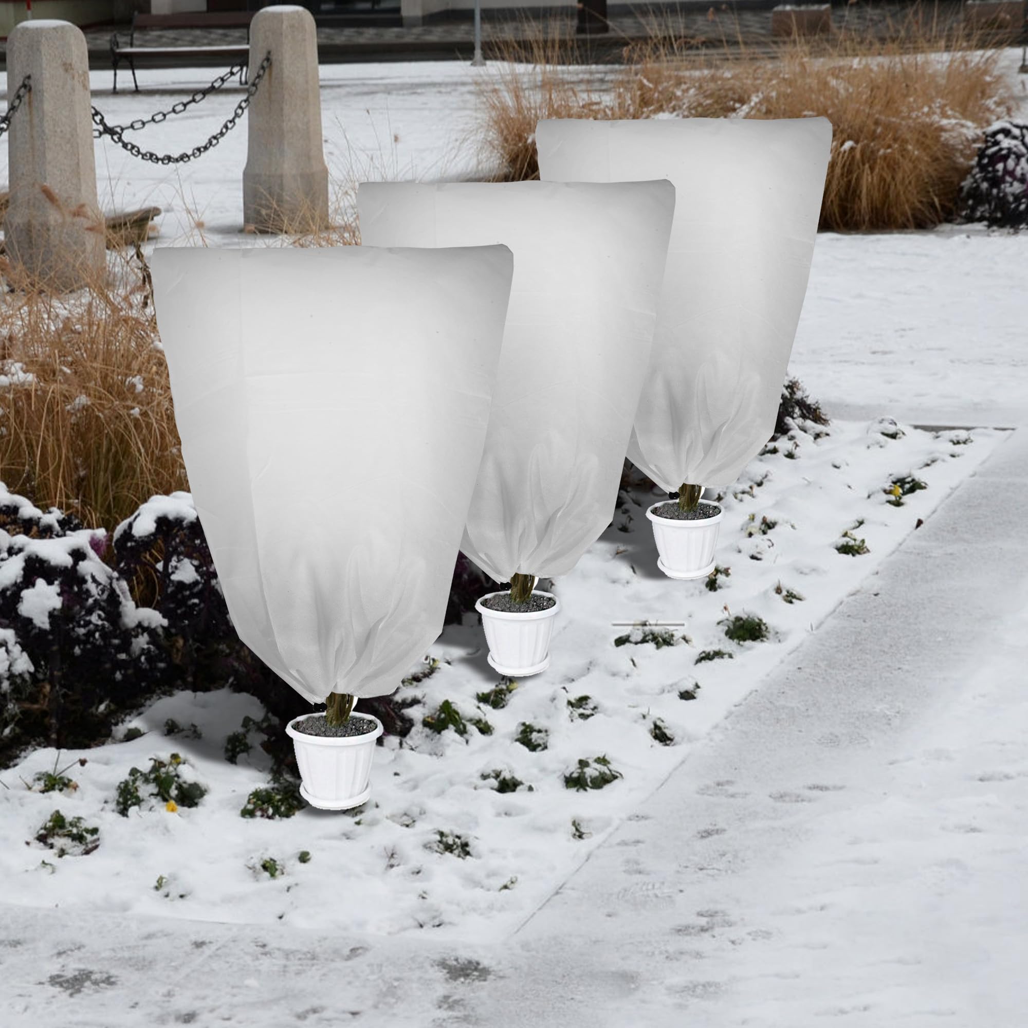 LYDTICK 4-pack plant covers suit vegetables, fruit trees, and shrubs