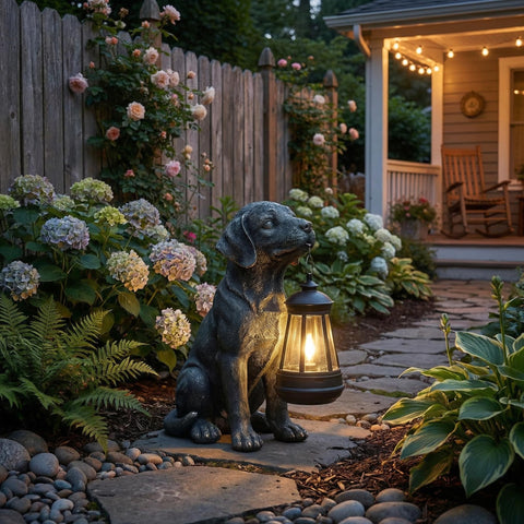 Lyeasw auto on/off feature energizes your garden lighting effortlessly