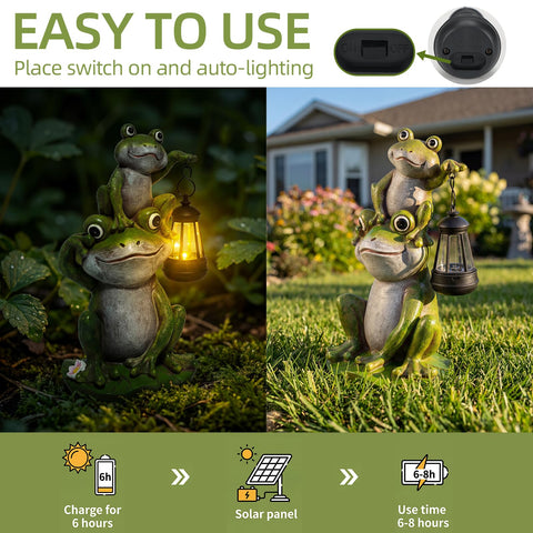 Lyeasw lotus leaf base provides stable footing on uneven surfaces.