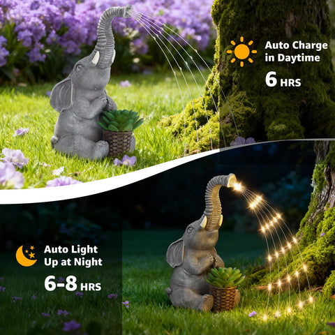 Lyeasw garden display suited for porch, yard, and patio.