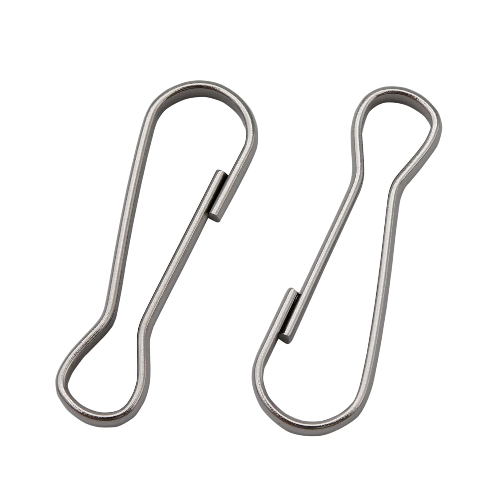LYECUN 12Pcs flag pole clip 1.58in secures flags in windy conditions.