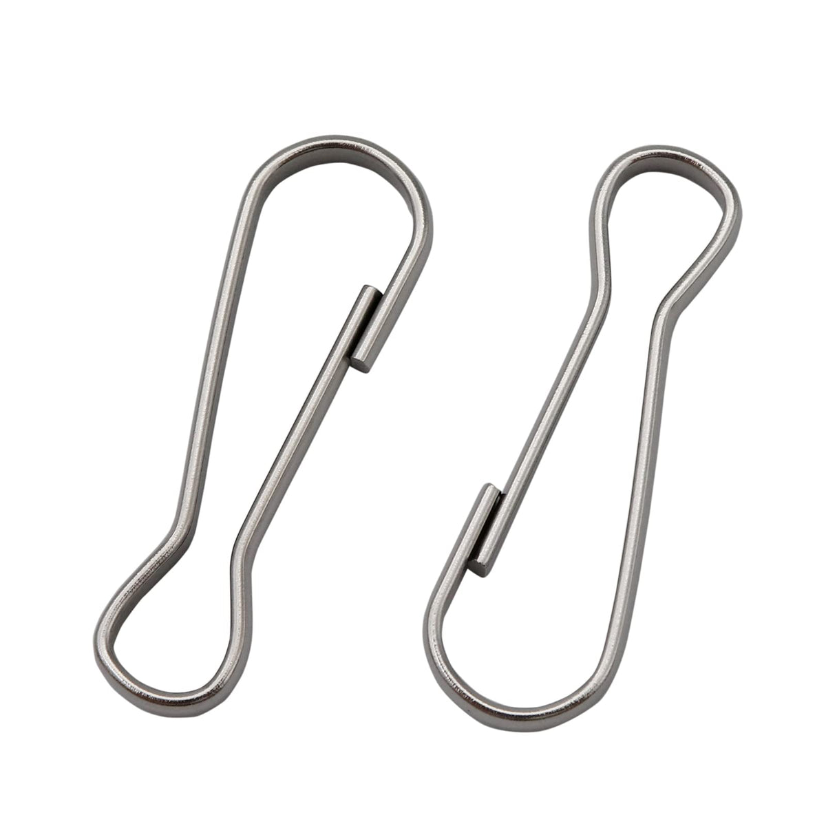 LYECUN 12Pcs flag pole clip 1.58in secures flags in windy conditions.
