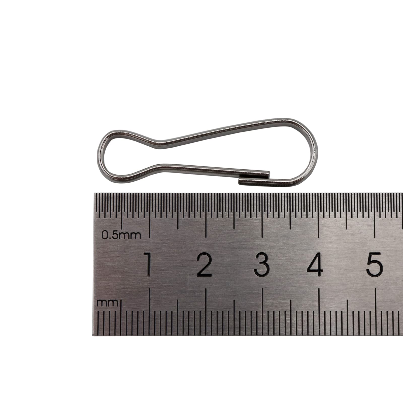 LYECUN stainless steel spring hook clip ideal for outdoors.