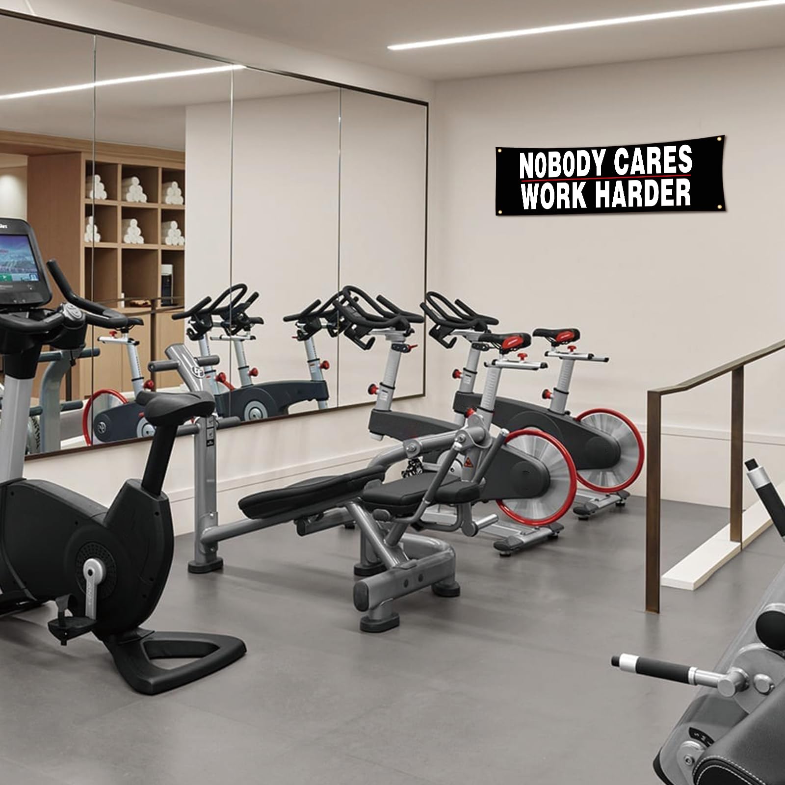 Lyeedoom office dorm wall banner inspires productivity and study breaks