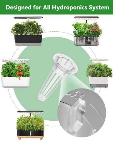 LYKOCLEAN dome covers maintaining humidity for seeds