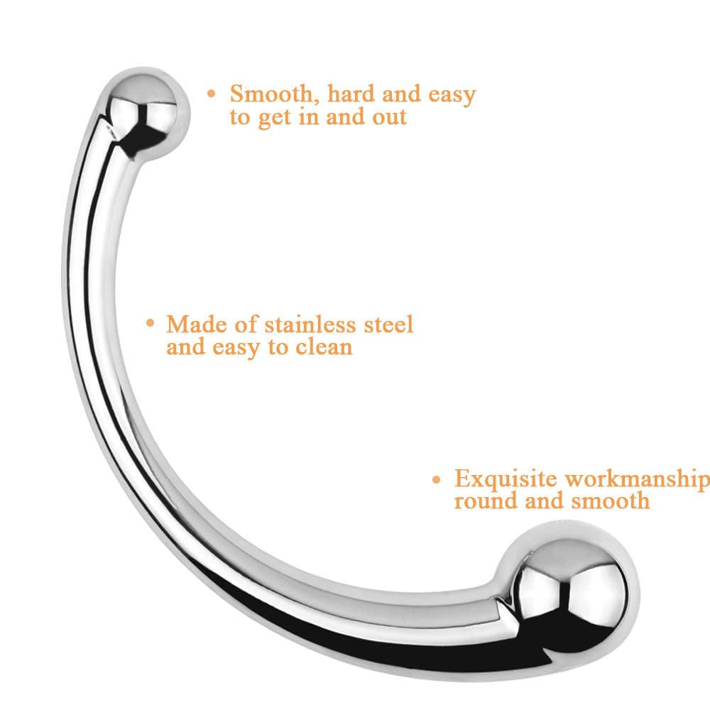 Lynoocy wand silhouette shows sleek metal for durable, easy-clean use.