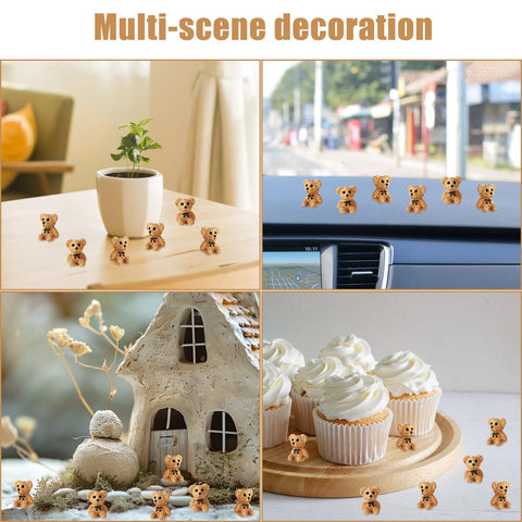Lyreh cute resin bears make thoughtful gifts and party favors.