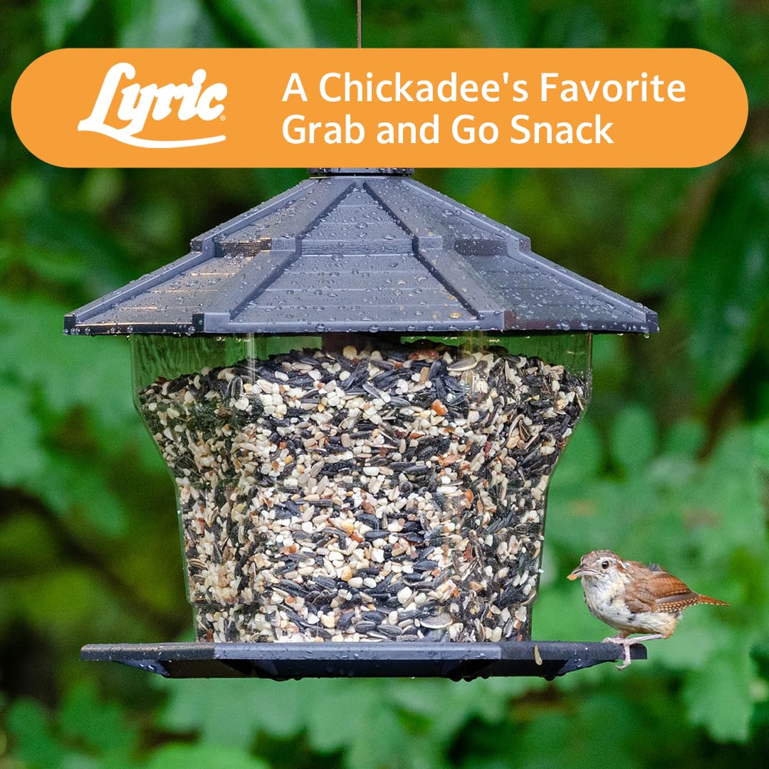 No-fillers Lyric Chickadee seed blend promotes natural bird nutrition