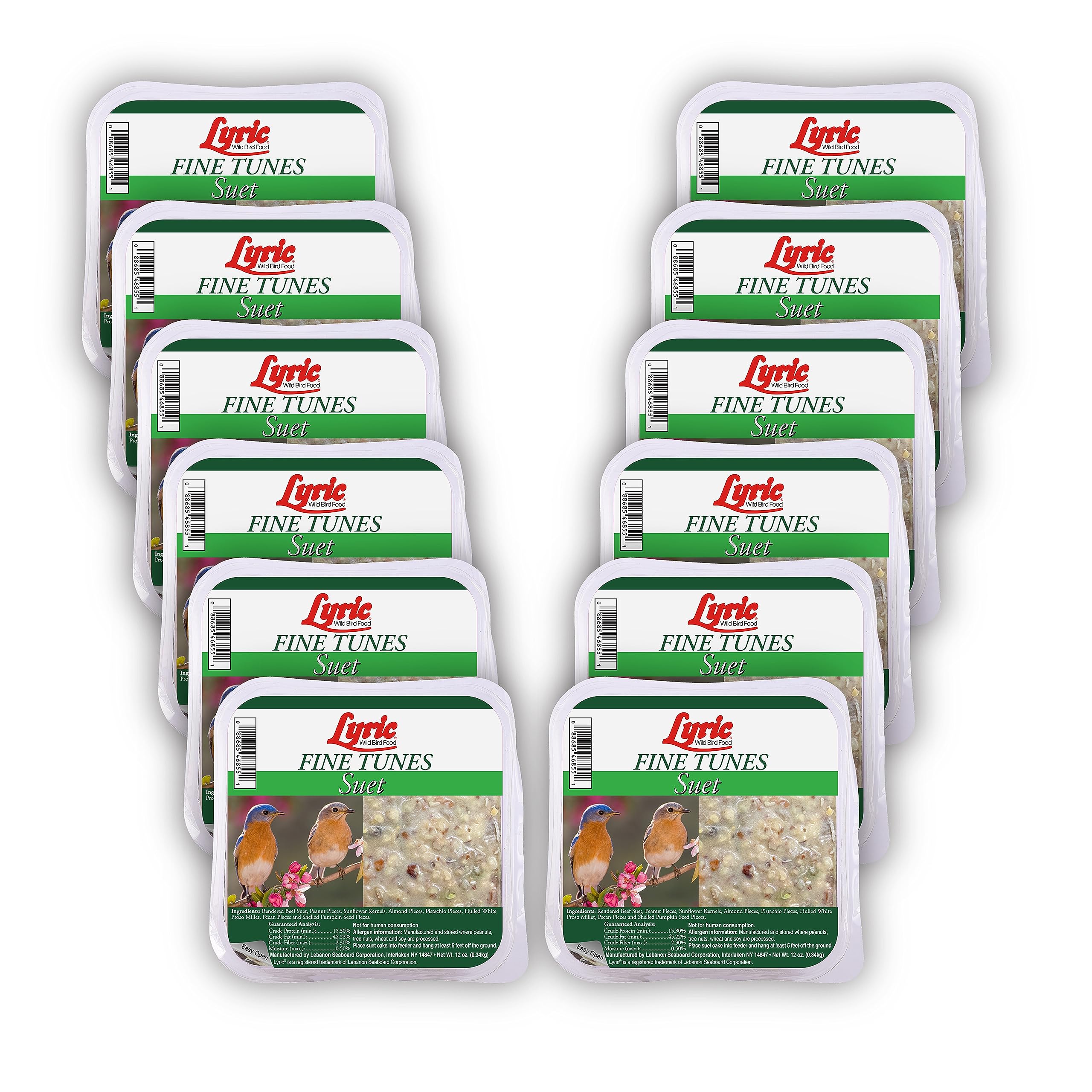 Lyric Fine Tunes easy-open seal keeps suet fresh and mess-free