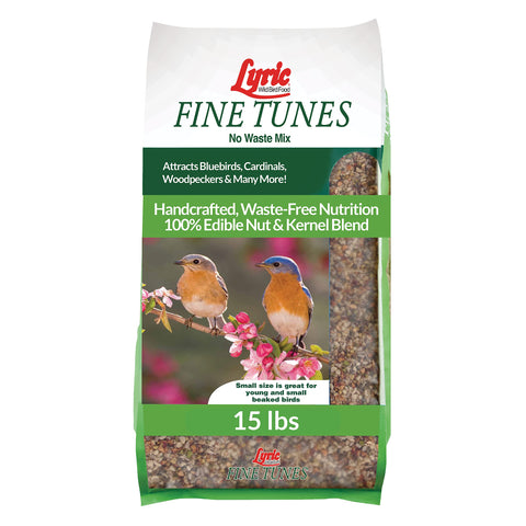 Lyric Fine Tunes seed bag shows no-waste design for mess-free feeding