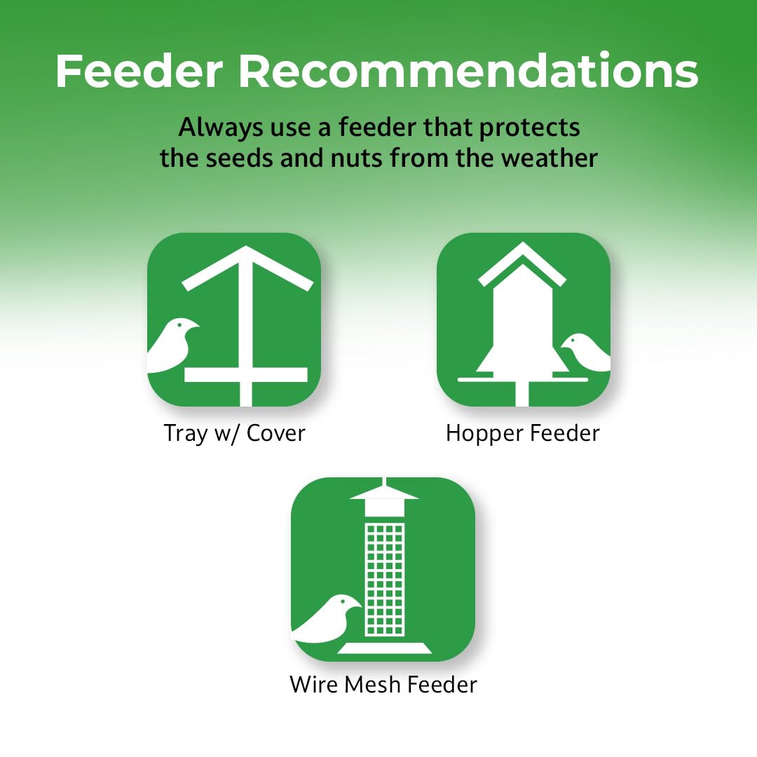 Lyric Peanut Pieces provides year-round energy for winter birds.