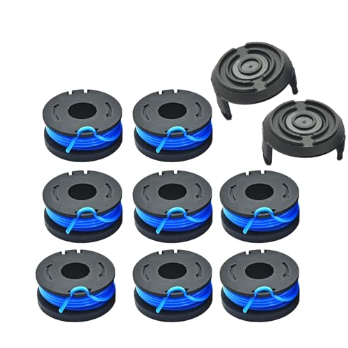 Lyshujli 8-pack 0.065in spool set for Bauer 19115C-B trimmers