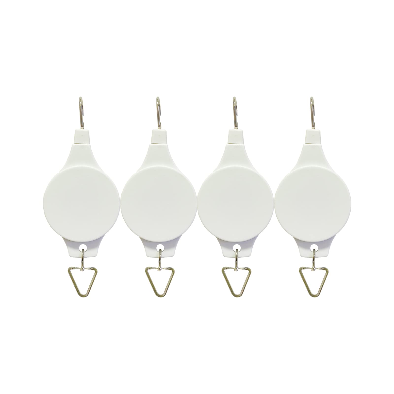 Lythor plant hook pulley assembly enables secure hanging and easy watering.