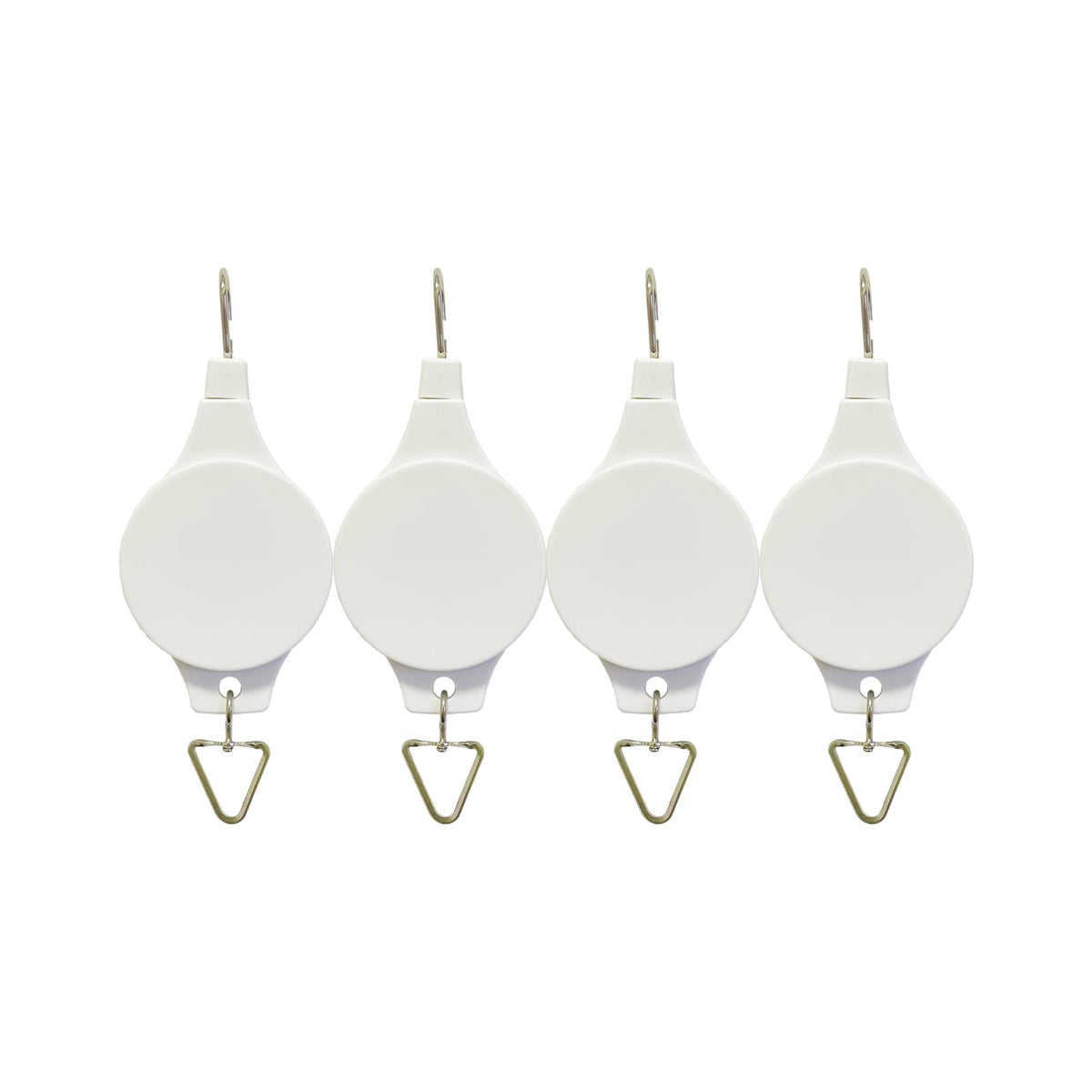 Lythor plant hook pulley assembly enables secure hanging and easy watering.