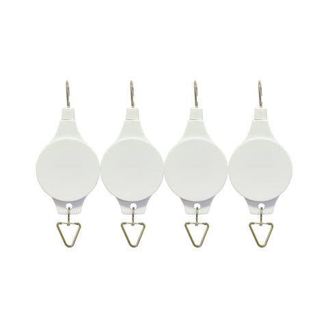 Lythor plant hook pulley assembly enables secure hanging and easy watering.