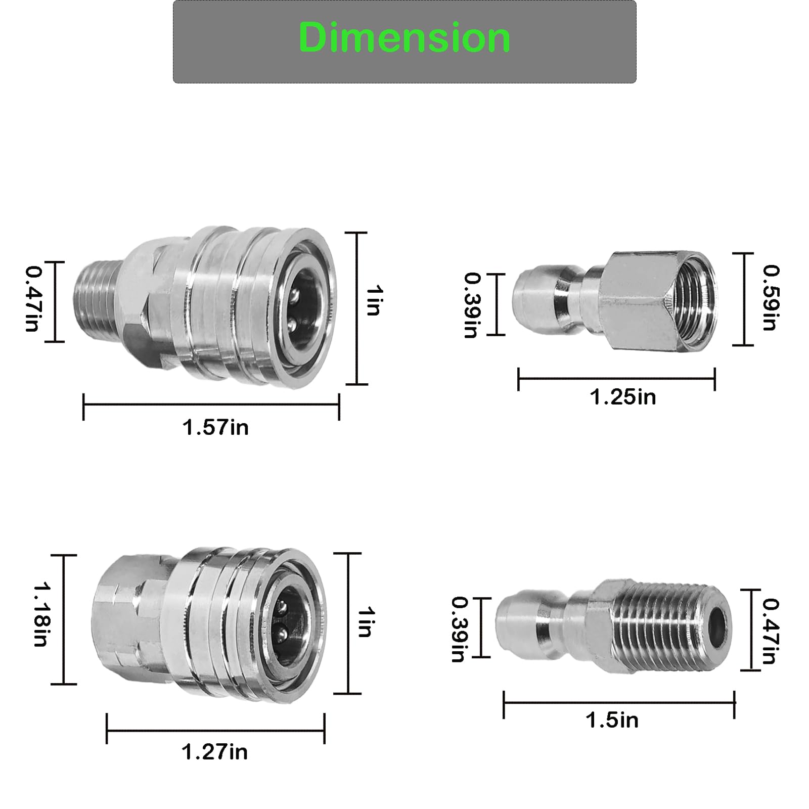 LZDICITARU 5000 PSI rated for high-pressure cleaning tasks.