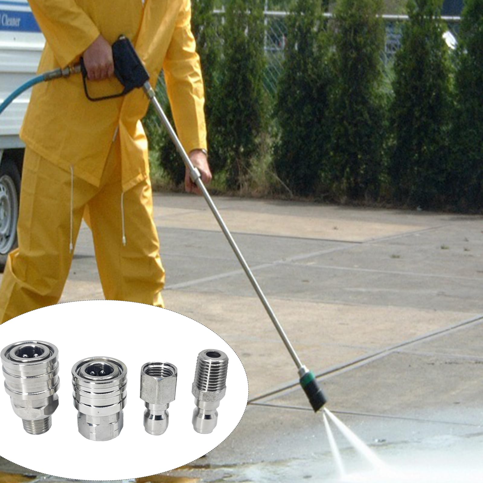 LZDICITARU two-kit quick-connect set offers convenient replacement parts.