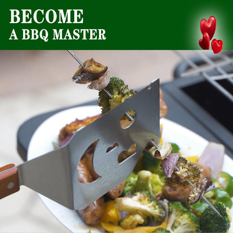 M-HHonger spatula includes an E-Book guide for beginners and seasoned grillers.