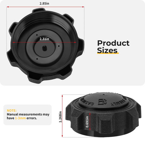 M MATI fuel cap for Exmark Viking Explorer offers durability and dependable seal