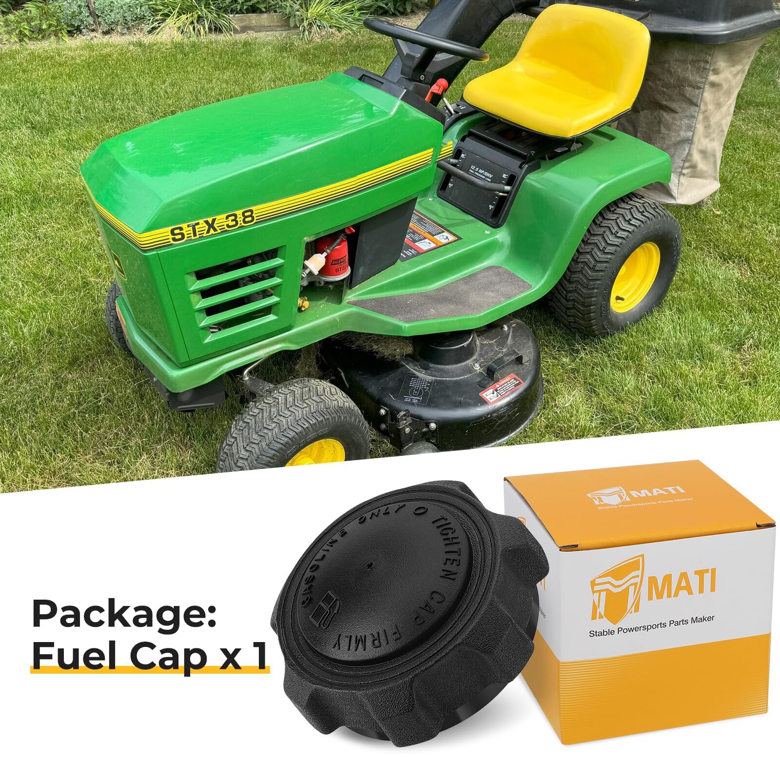 M MATI fuel cap for MT-D Riders enables quick installation