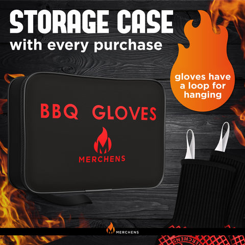 M Merchens gloves with a 4.5-inch cuff protect wrists during high-heat tasks