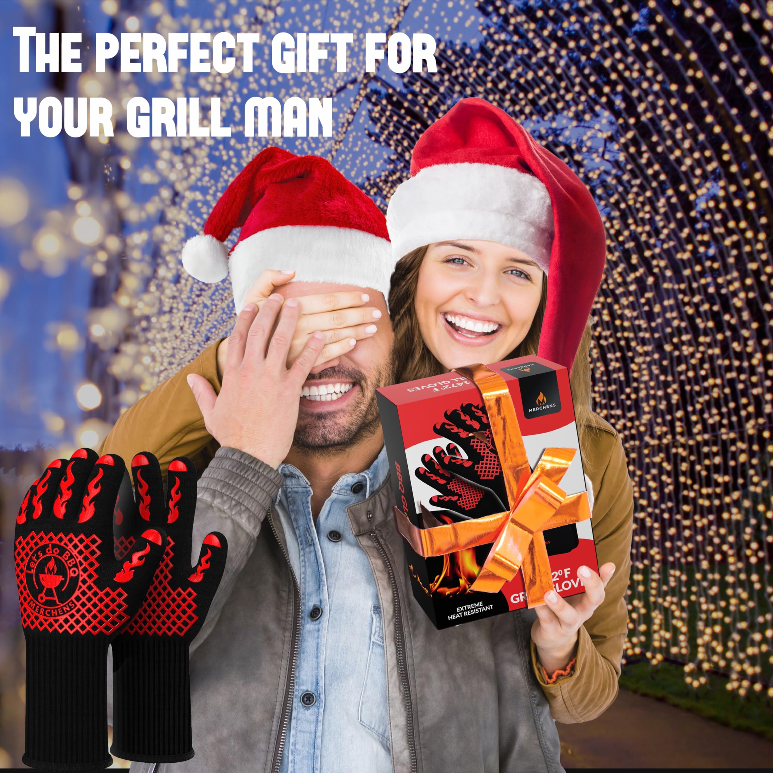 M Merchens silicone non-slip mitts provide secure grip while handling hot tools
