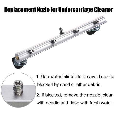 M MINGLE 1/4-inch NPT male fitting ensures secure attachment.