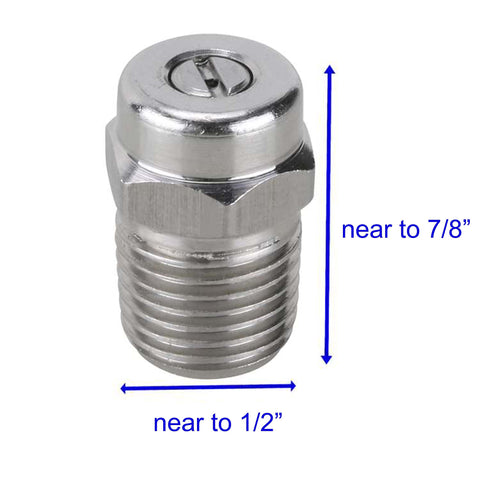 M MINGLE 25-degree spray-angle nozzle targets tight spots with steady pressure.