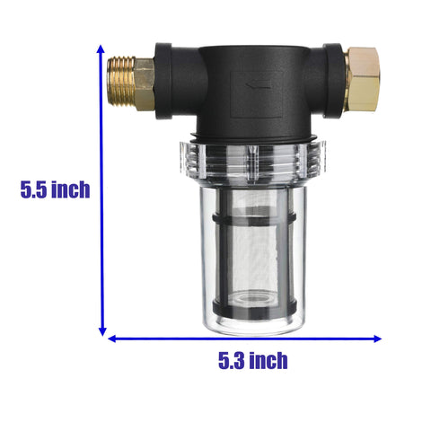 M MINGLE filter washers kit helps secure connections and prevent leaks.