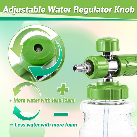 M MINGLE five-nozzle tip kit for versatile cleaning tasks.