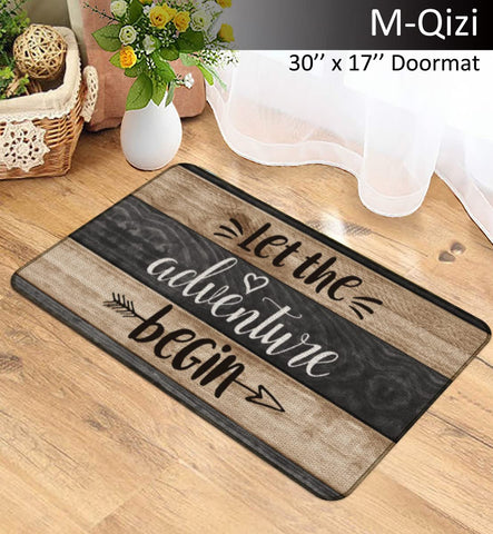 Stylish M-Qizi camper doormat design for entryway decor