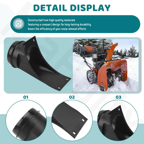 MaBoltx snow blower chute compatible with PR6R24 for durable performance