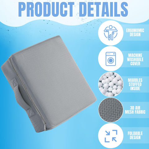 MABOZOO 3D mesh fabric offers airflow and quick drying.