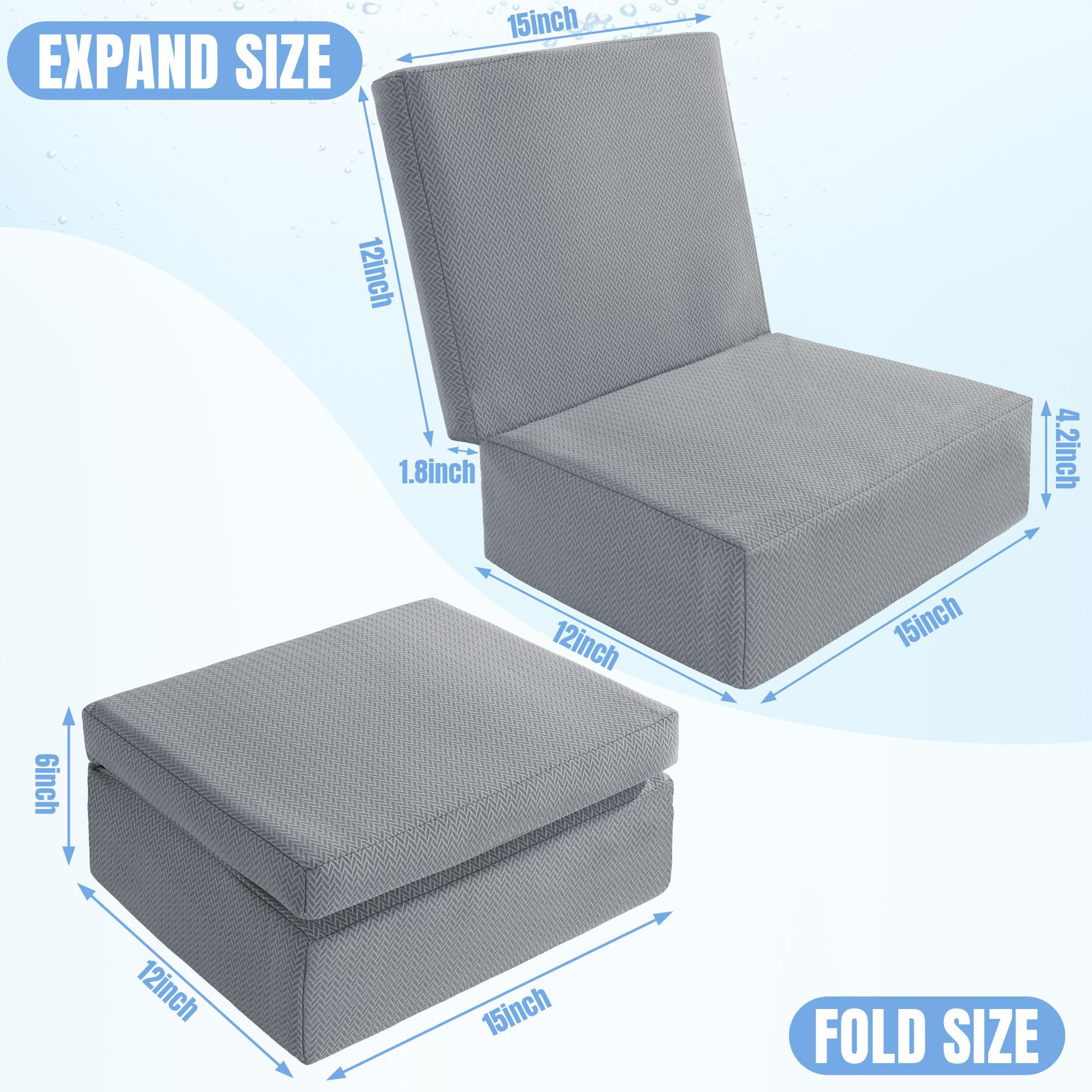 MABOZOO booster seat with back support for ergonomic soaking.
