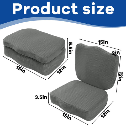 MABOZOO booster seat cover is machine washable for easy cleanup