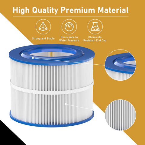 Four-pack replacement filters for Macaberry PBF40M spa system