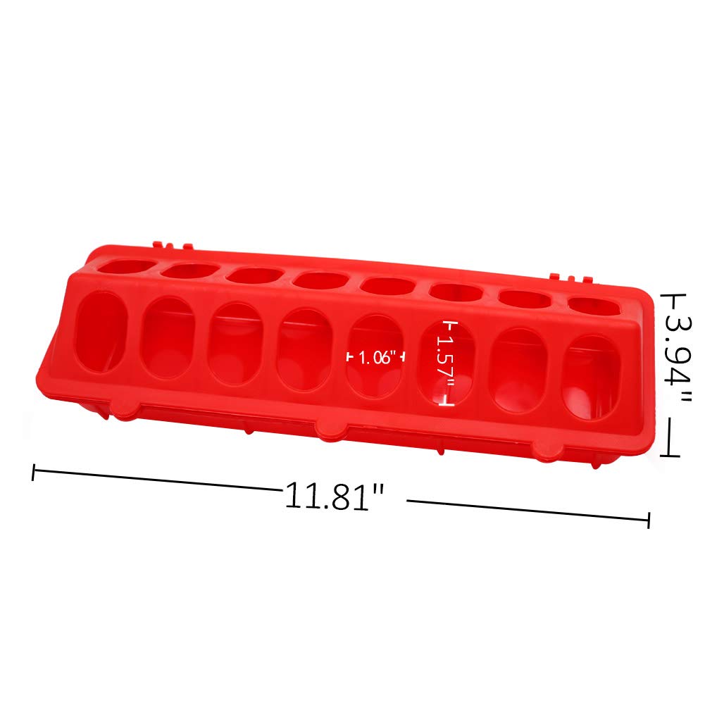 MACGOAL Outdoor brooder feeder for compact flock feeding