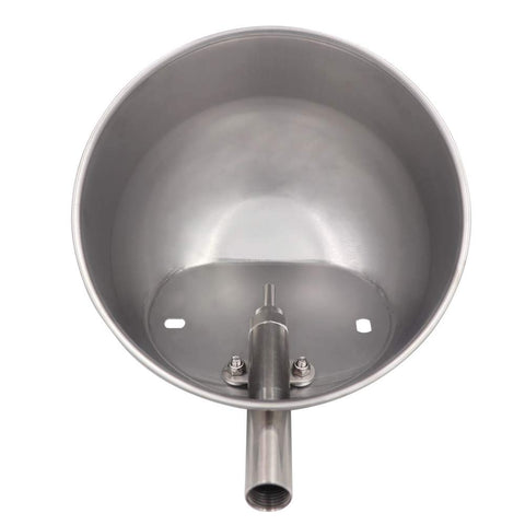MACGOAL waterer features safety-rounded edges for pigs' noses and snouts.