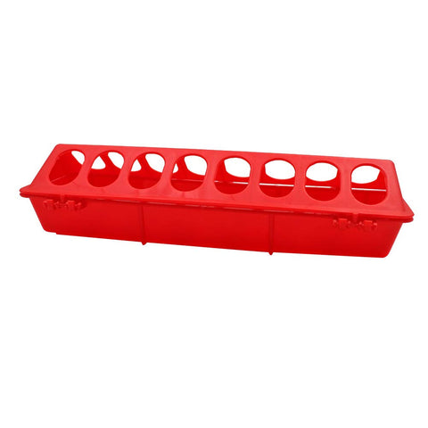 MACGOAL Small chick feeder fits 16 holes and compact brooders