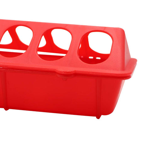 MACGOAL Spill-proof chicken feeder designed to prevent spills during feeding