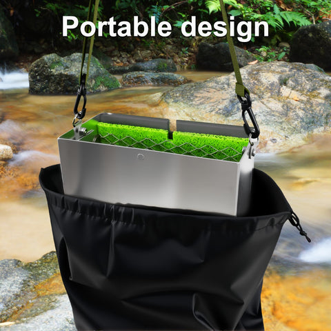MACIFECI folding shovel for quick digging and scooping.