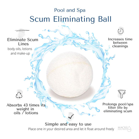Macke Spa Marvel splash in tub: simple routine for regular use.