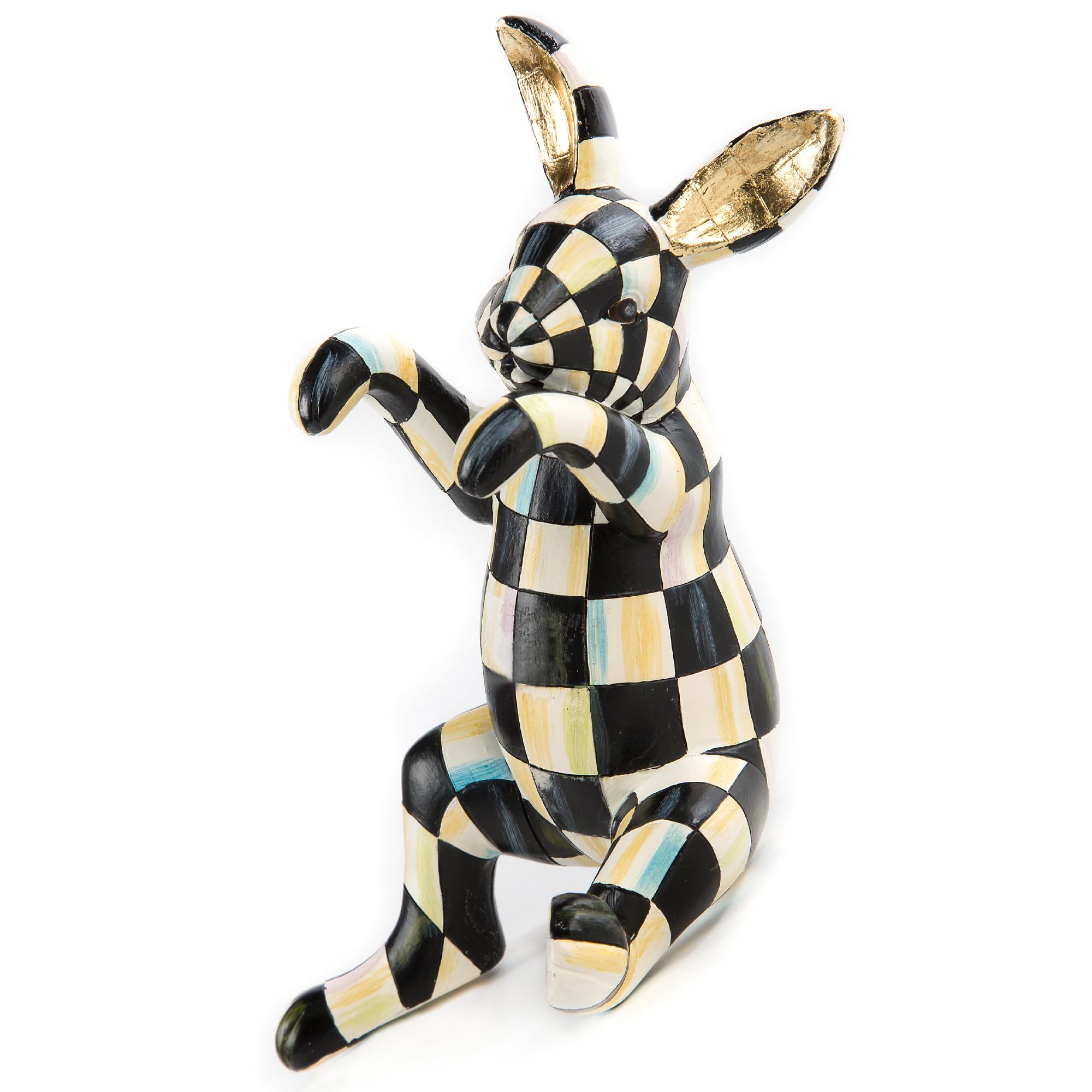 MacKenzie-Childs pot climber bunny decor hanging planter for indoor or outdoor use