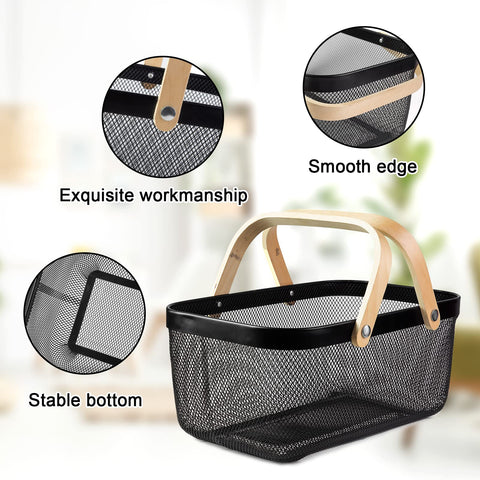 MACOIOR breathable storage basket makes contents easy to see and access