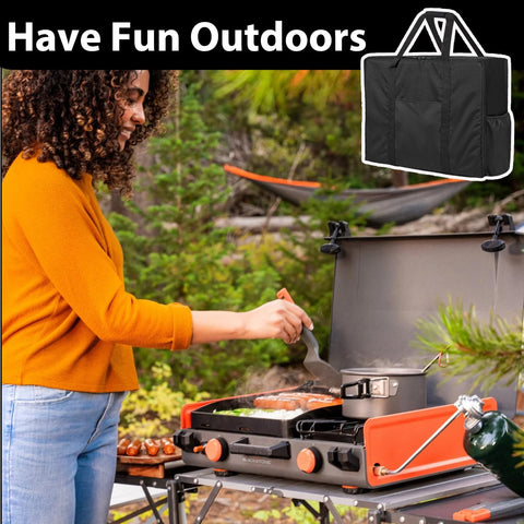 MACOVO griddle bag ideal for tailgates and camping trips.