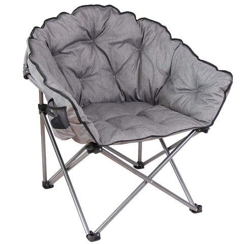MacSports C932S-129 padded cushion outdoor lounge chair open for comfortable patio lounging